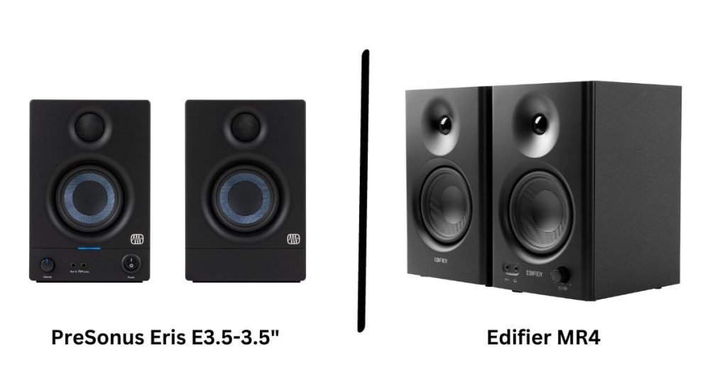 PreSonus Eris E3.5-3.5 vs Edifier MR4